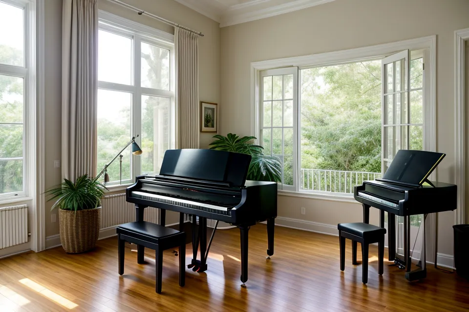 Cómo leer partituras de himnos clásicos con un manual digital: piano para principiantes y partitura en pantalla