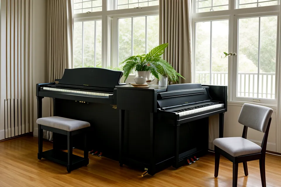 Mi progreso al toca piano desde cero nivel 1: una principiante practicando en un piano digital