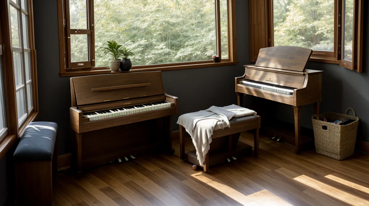 Metrónomo del Casio CDP-S110 para practicar piano en casa sin perder el ritmo