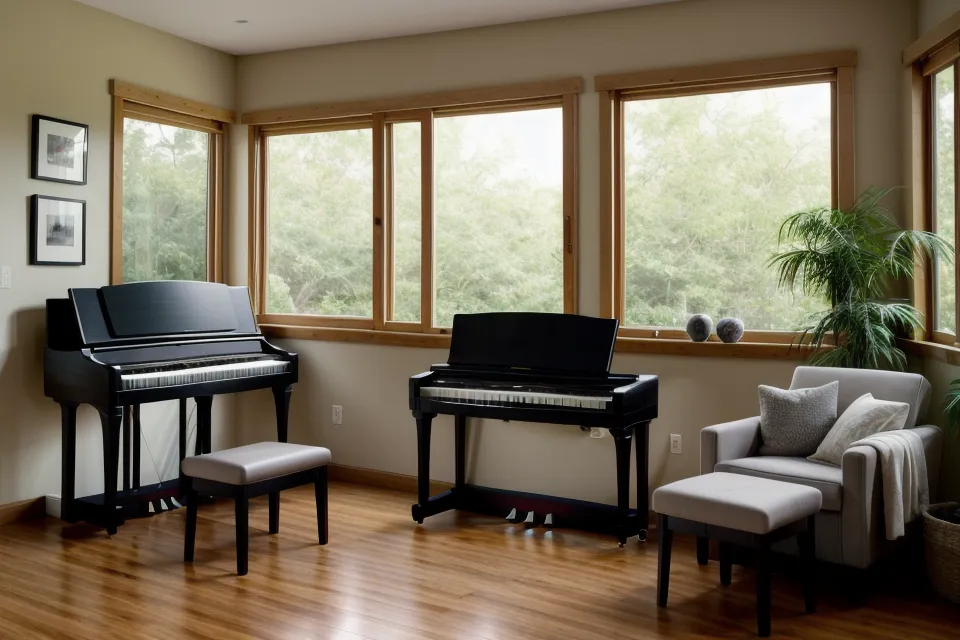 Partitura impresa con anotaciones a mano, material de ebooks musicales para piano cristiano